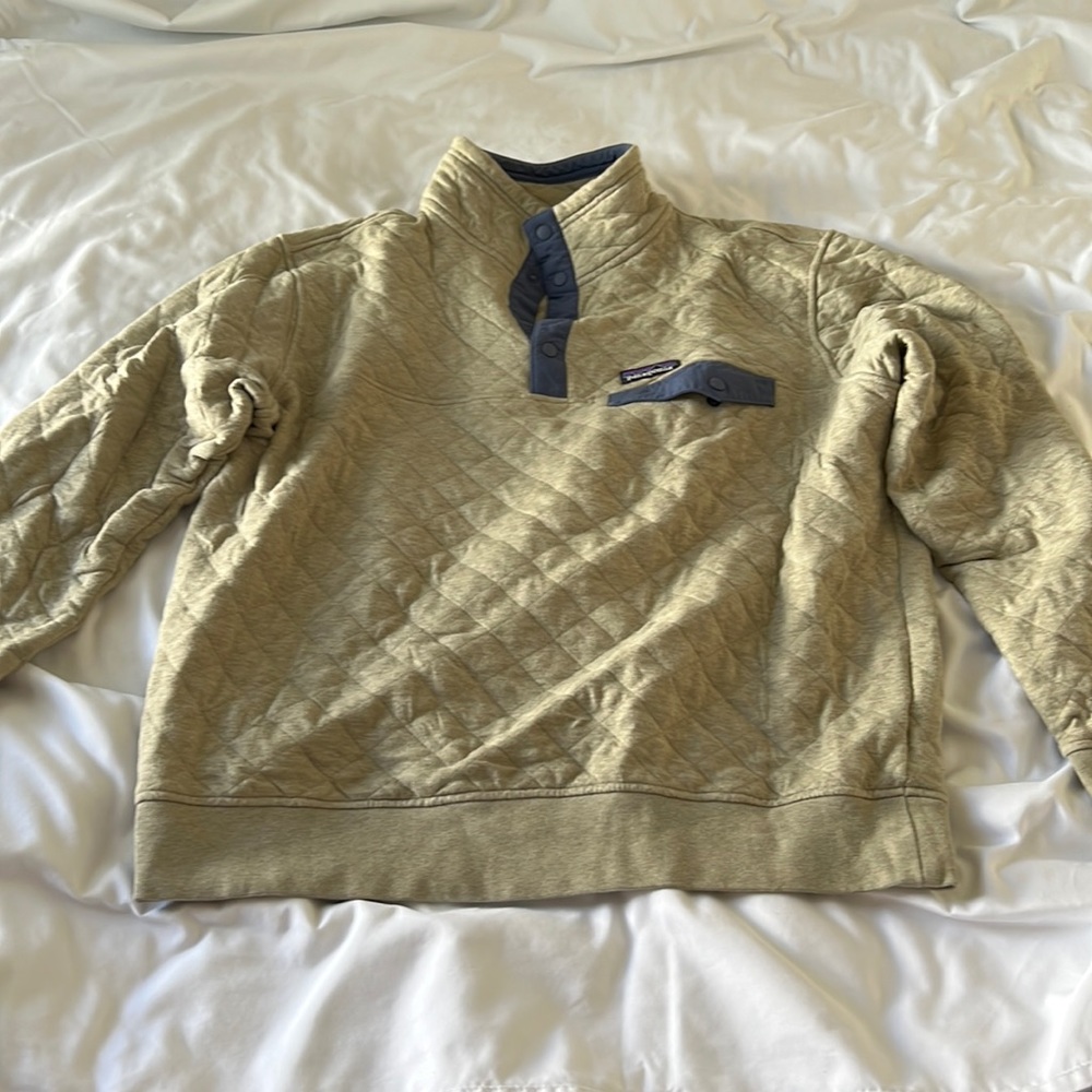 Men's Patagonia Organic Cotton Quilt Snap-T Pullover